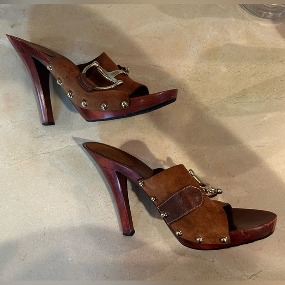 GUCCI Horsebit Heeled Mule - Picture 5 of 7